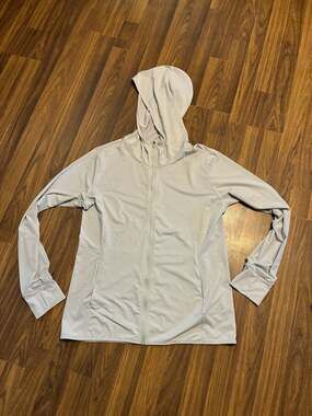 Coofun Women's UPF 50+ Sun Protection Hoodie Full Zip Lightweight Running Hiking